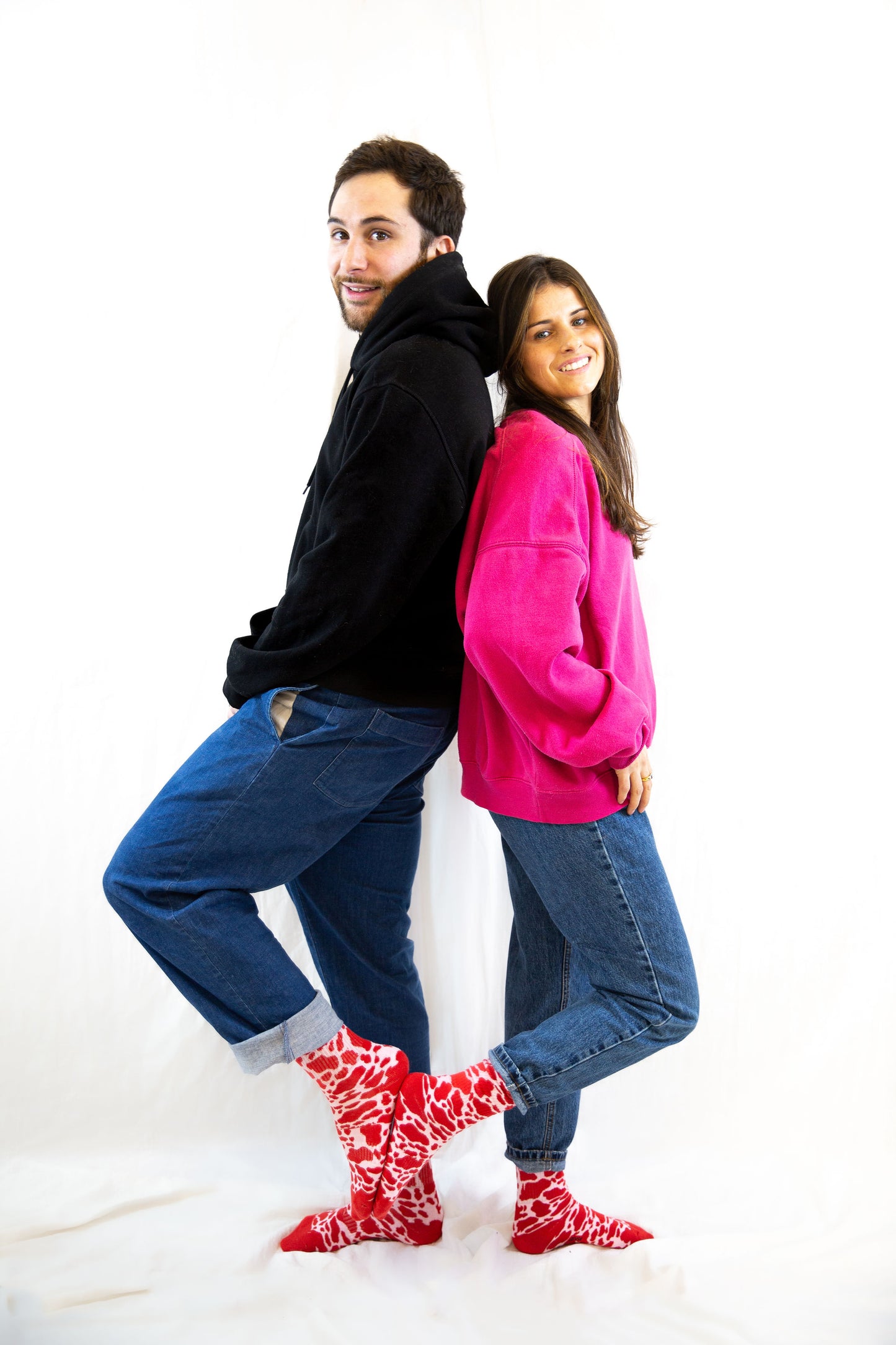 chaussettes-inséparables-bensa-l'animal rouge-